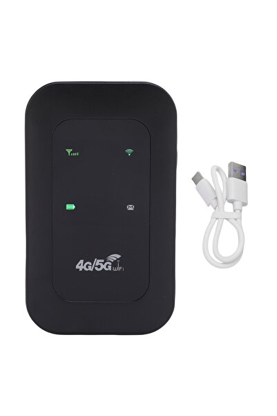 Choice A Mobile 4G 5G Router Mobile WiFi Router 2100mAh Battery Color LED Dis...