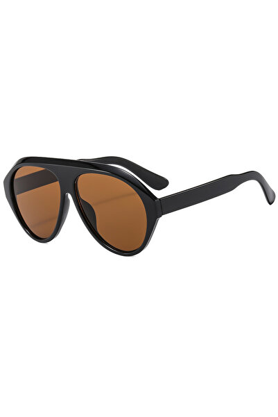 Choice7 black brown Protective Glasses Vintage Oversized Oval Punk Sunglasses...