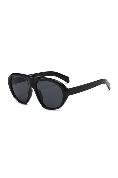 Choice black black New Oversized Pilot Sunglasses Women Men Vintage Brand Sun...