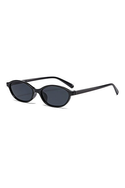 Choice8 black Protective Glasses 1/4pcs New Small Frame Elliptical Sunglasses...