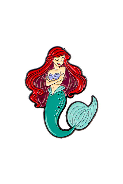 Choice10 10 Pretty Girl Enamel Pin Cute Cartoon Fish Brooch For Coat Women's ...