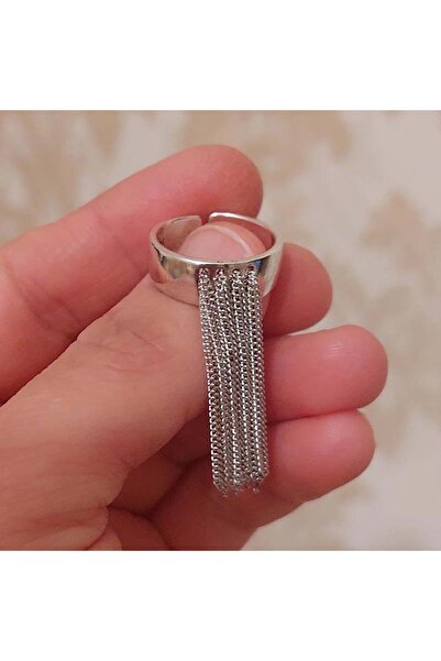 Choice 01 Punk Geometric Silver Color Chain Rings For Women Men Charm Hip Hop...