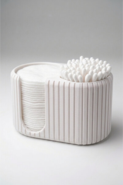 craftopya Organizator pentru bumbac și bețișoare de urechi - Organizator deco...