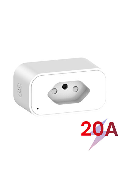 Choice5 مقبس واي فاي ثلاثي 100-240 فولت، 20 أمبير، بني، سداسي الأرجل، معيار ب...