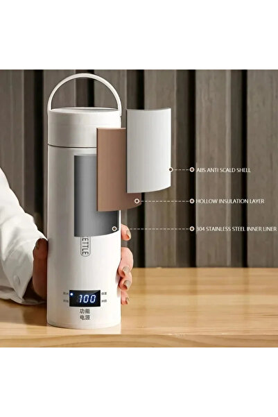 Choice EU 450ML Electric Kettles Portable Tea Coffee Kettle Travel Boil Water...