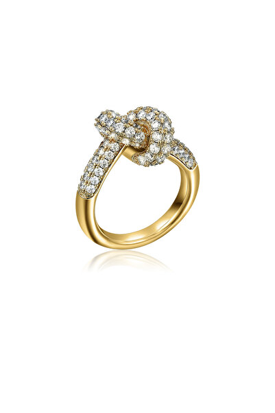 Choice1 US size 7 style 1 Colored Zircon Intersection Ring Classic Design Sty...