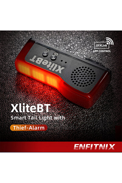 Choice XliteBT Enfitnix XliteBT Smart Tail Light With Thief Alarm Bike Rear L...