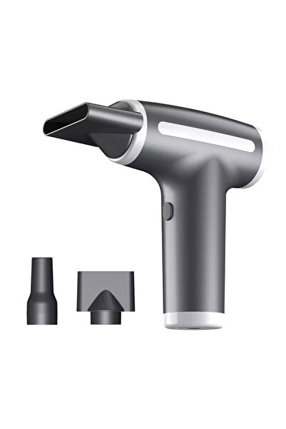 Choice Dark gray Wireless Hair Dryer High-Power Wind Fast Cleaning Dust Blowi...