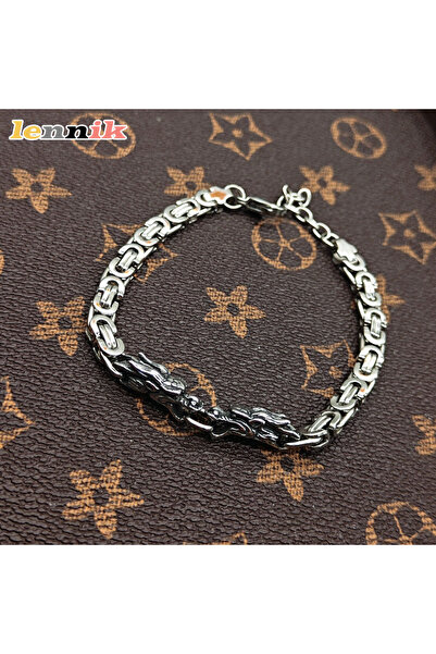 Choice Style 5 LENNIK Stainless Steel Bracelet for Men, Fadeless, Minimalist ...