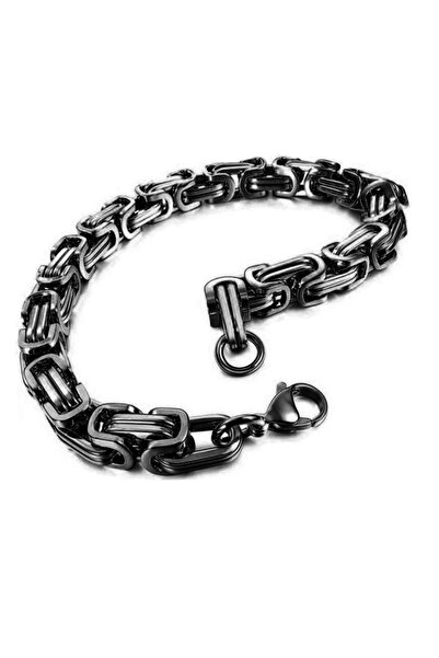 Choice 21cm Black Fashion Bracelet for Men Stainless Steel Chain Jewelry, Hyp...