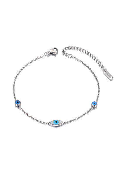 Choice A22004P Lokaer Titanium Stainless Steel Link Chain Anklets For Women G...
