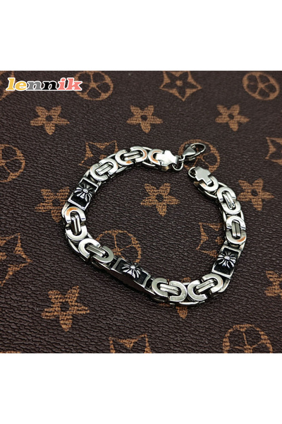 Choice Style 6 LENNIK Stainless Steel Bracelet for Men, Fadeless, Minimalist ...