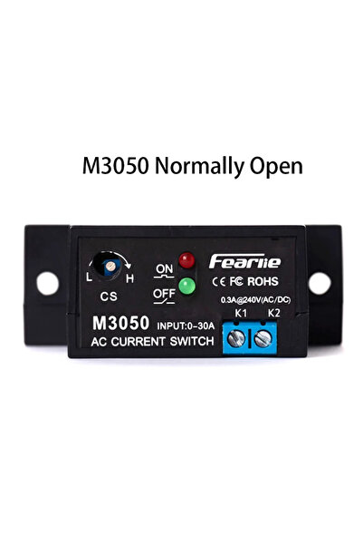 Choice 1Pcs M3050 NO 0.2-30A 1Pcs Current Sensing Switch 30A 50A Current Dete...