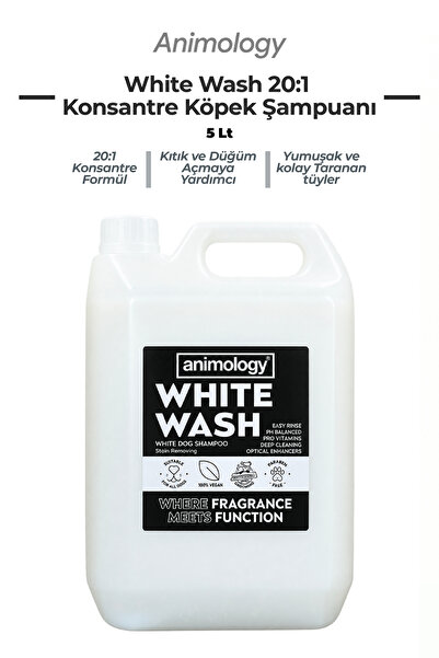 Animology White Wash Shampoo 5 Litre - ANI001-FG-00021