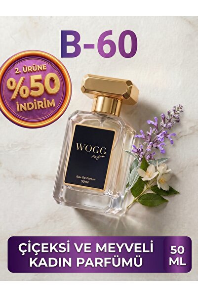 WOGG PARFÜM B60 Weekendd Edp 50ml Kadın Parfüm
