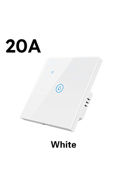 Choice3 20A-White-EU Tuya Smart Water Heater Switch WIFI Touch Sensor 4000W/8...