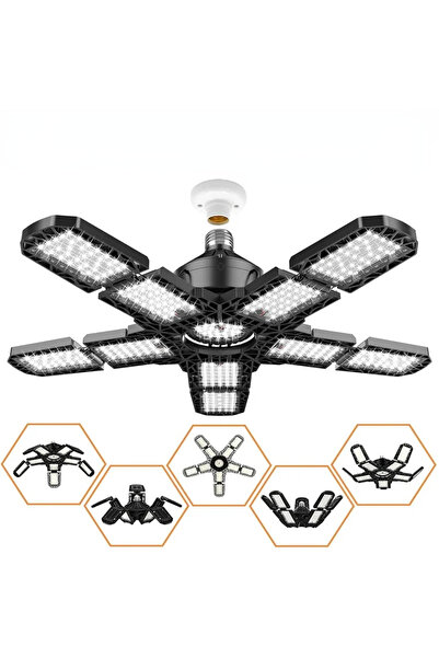 Choice مصباح جراج LED قابل للتشكيل مكون من 10 ألواح مع 3/5/10/12 لوحة قابلة ل...