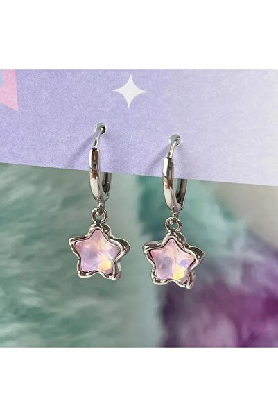 Choice 01 Gothic Cute Dream Fairy Moonlight Stone Star Pendant Earrings For E...