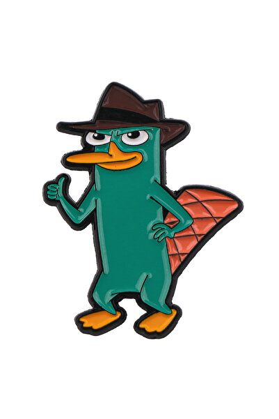 Choice5 2 Cute Platypus Enamel Pin Cartoon Duck Brooch For Coat Women's Brooc...
