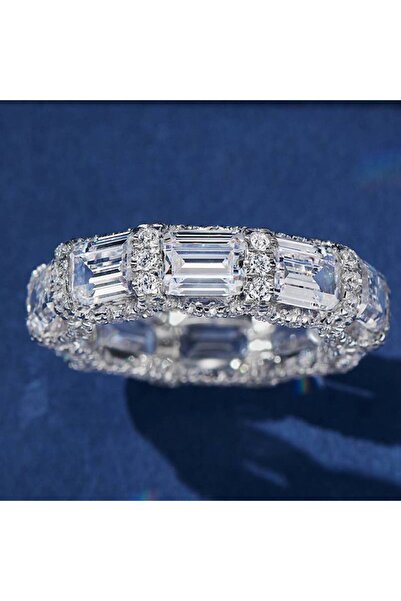 Choice3 6 T0884 Huitan Geometric Women Ring Fresh Style Charming Wedding Dail...