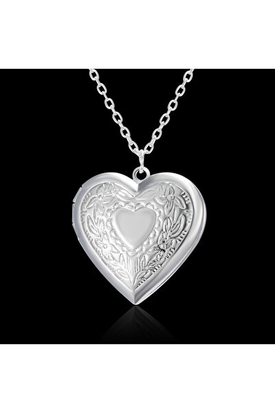 Choice NC18Y0825 Romantic Love Heart Photo Frame Pendant Necklace For Women M...