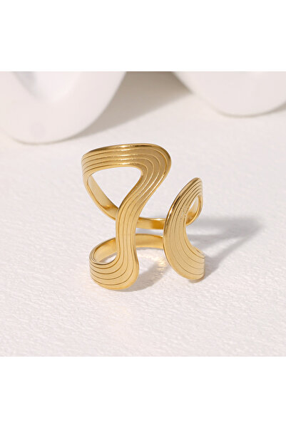 Choice 01 Rust Proof Stainless Steel Big Personal Ring Stylish Creative Minim...