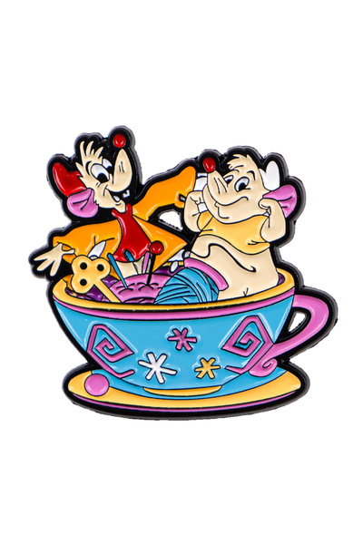 Choice10 2 Cute Animal Enamel Pin Cartoon Mouse Brooch For Coat Women's Brooc...