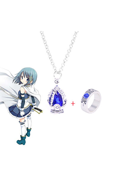 Choice SetD Anime Puella Magi Madoka Magica Soul Gem Necklace Kaname Madoka M...