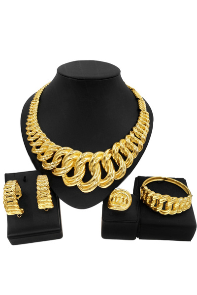 Choice 45cm resizable H0078 Fashion Woman Necklace Jewelry Set Electric Italy...