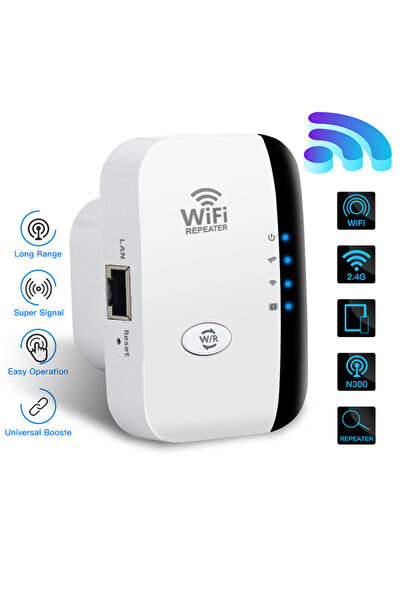Choice EU Plug WHITE 300Mbps Wireless WIFI Repeater Remote Wifi Extender WiFi...