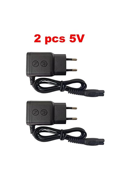 Choice1 5V EU 2 PCS KVIFO 5V EU Shaver Adapter Charger Converter Fit for Phil...