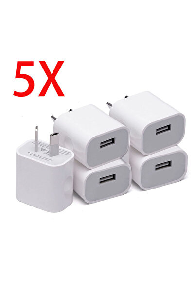 Choice 5Pcs AU Plug Only 1/5Pcs One Port Universal Travel 5V 2A USB AC Wall H...
