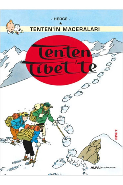 Alfa Yayınları Tenten'in Maceraları 20 - Tenten Tibet'te