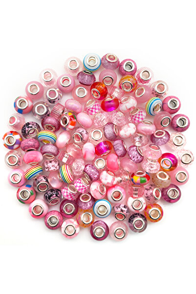 choice2 15541-50pcs Random Mixing 20/50Pcs of 10 Colorful Acrylic Macroporous...