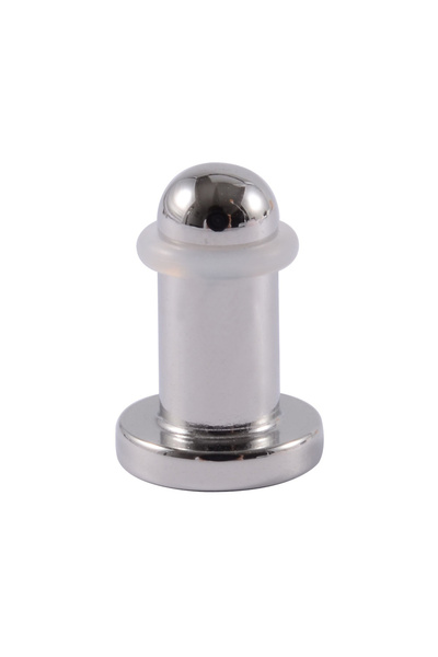 Choice14 Silver 1PC 5.5MM 1/19pcs 316L Surgical Steel Mirror Face Ear Plugs E...