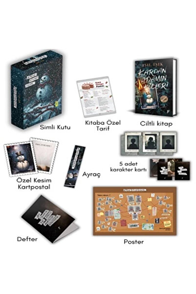 Artemis Yayınları Kardan Adamın Külleri Kutulu Set (Ciltli)