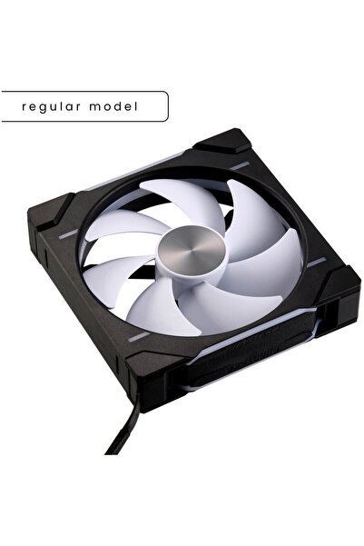 Phanteks D30 PWM Reverse Airflow, D-RGB, Ventilator de 140 mm, 1880 rpm, Negru
