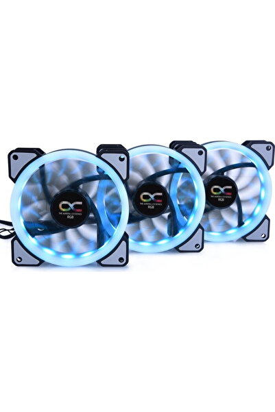 Alphacool Aurora LUX Digital RGB - Set de 3 (120x120x25mm)