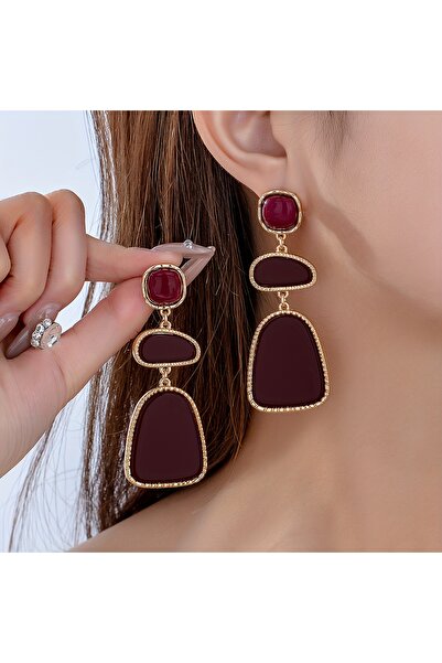 Choice wine red MULTI A Pair of Light Luxury, Sexy, Trendy, Casual, and Versa...
