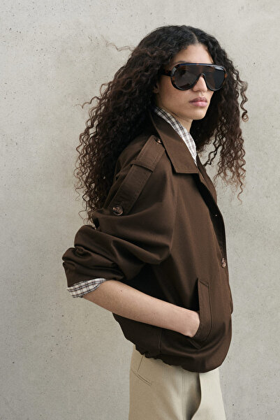H&M Gabardin Bluzon Ceket