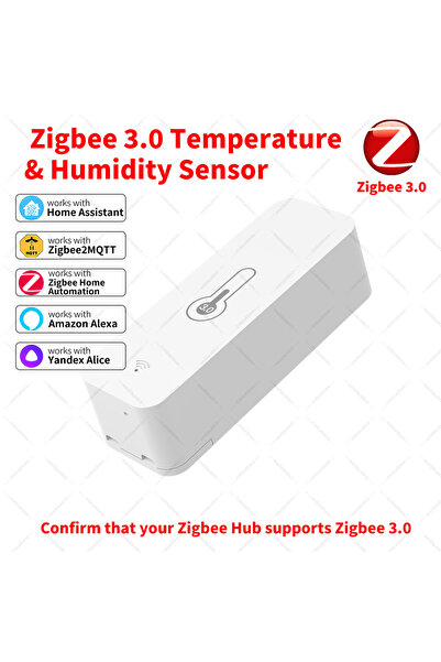 Choice Zigbee 3.0 Temperature and Humidity Sensor Zigbee Hub Required