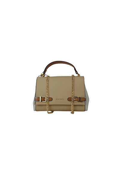 dukidasoturkiye Duki Daso Beige Women's Shoulder and Hand Bag with Chain Stra...