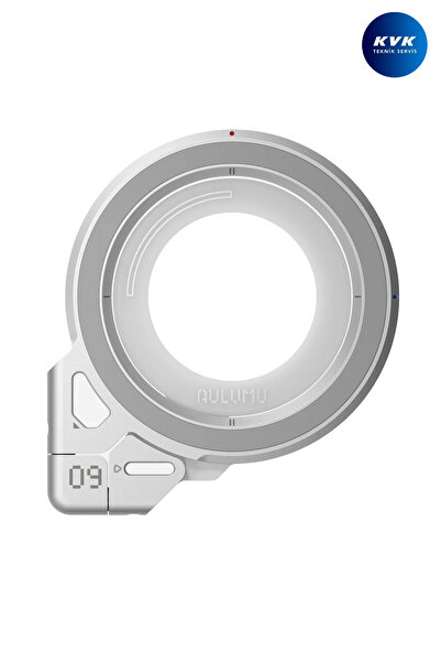Aulumu G09 Sonsuz 360° MagSafe Standı | 3 Eksenli Döndürme Silver