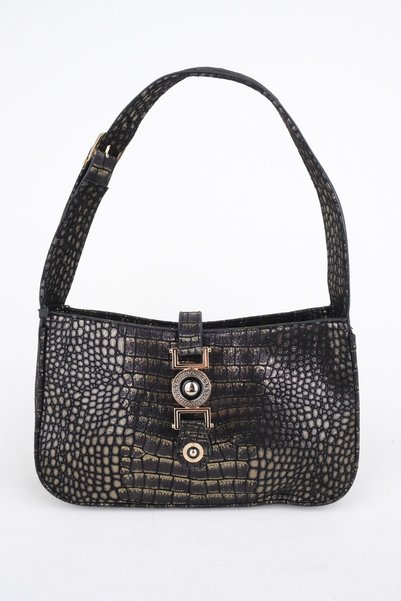 LAMBERTİ 7260 7 HOBO BAG IN SMOOTH FAUX