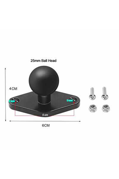 Choice3 B Ball Head Adapter Mount Base 1/4 Screw Bracket Camera Accessories f...