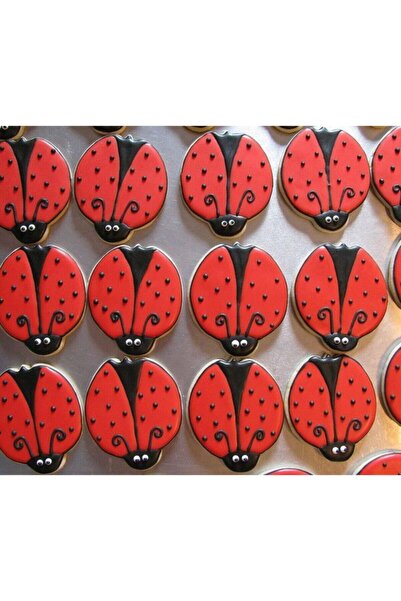 Pasta Ladybug Press-In Injector Cookie Mold Kopat 3 Pieces