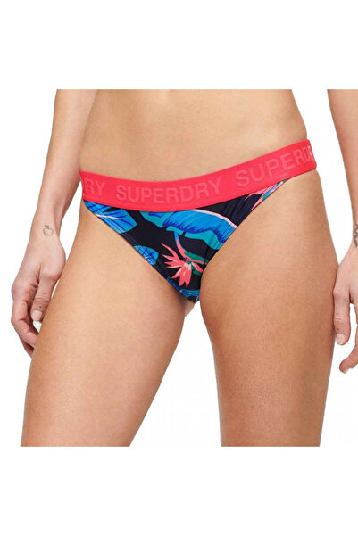 SUPERDRY D2 OVIN LOGO ΚΛΑΣΙΚΟ ΣΧΗΜΑ ΚΙΛΟΤΑΚΙ ΜΠΙΚΙΝΙ W3010401A-UMS Πολύχρωμο