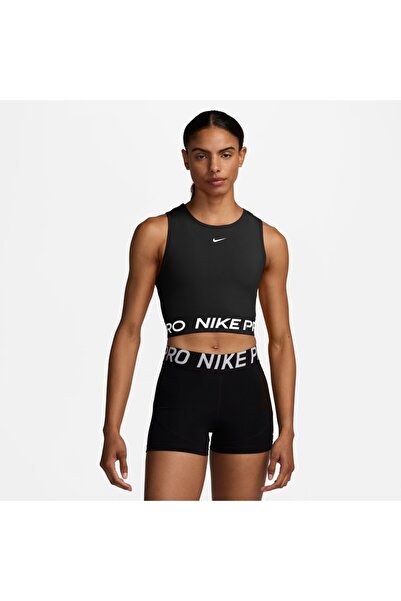 Nike PRO DF 365 CROP TANK FZ3615-010 Μαύρο