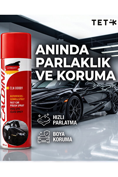 Caldini Hızlı Oto Cilası Sprey