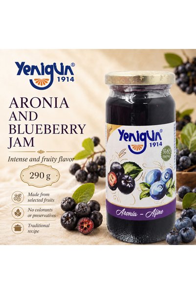 Yenigün Dulceata de Aronia si Afine - Borcan 290 gr